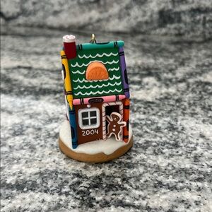 Crayola Colorful Crayon House Ornament